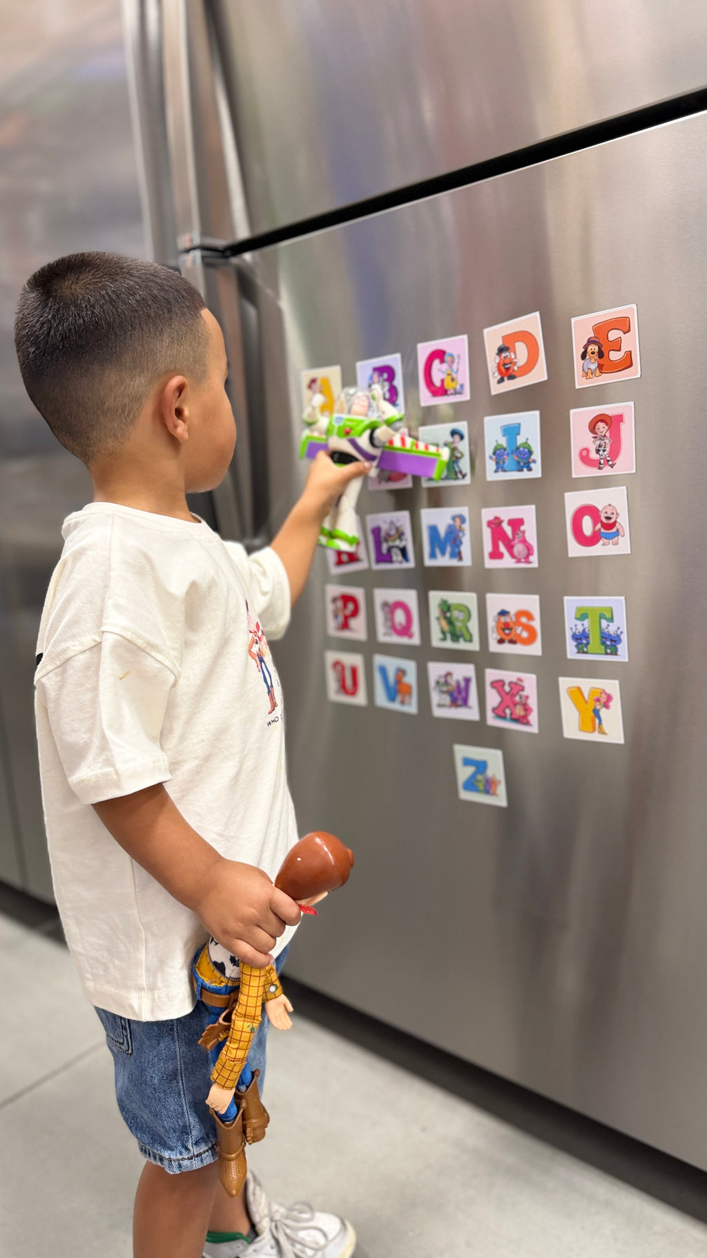 Magnetic ABC Letters for Kids – Alphabet Learning Set