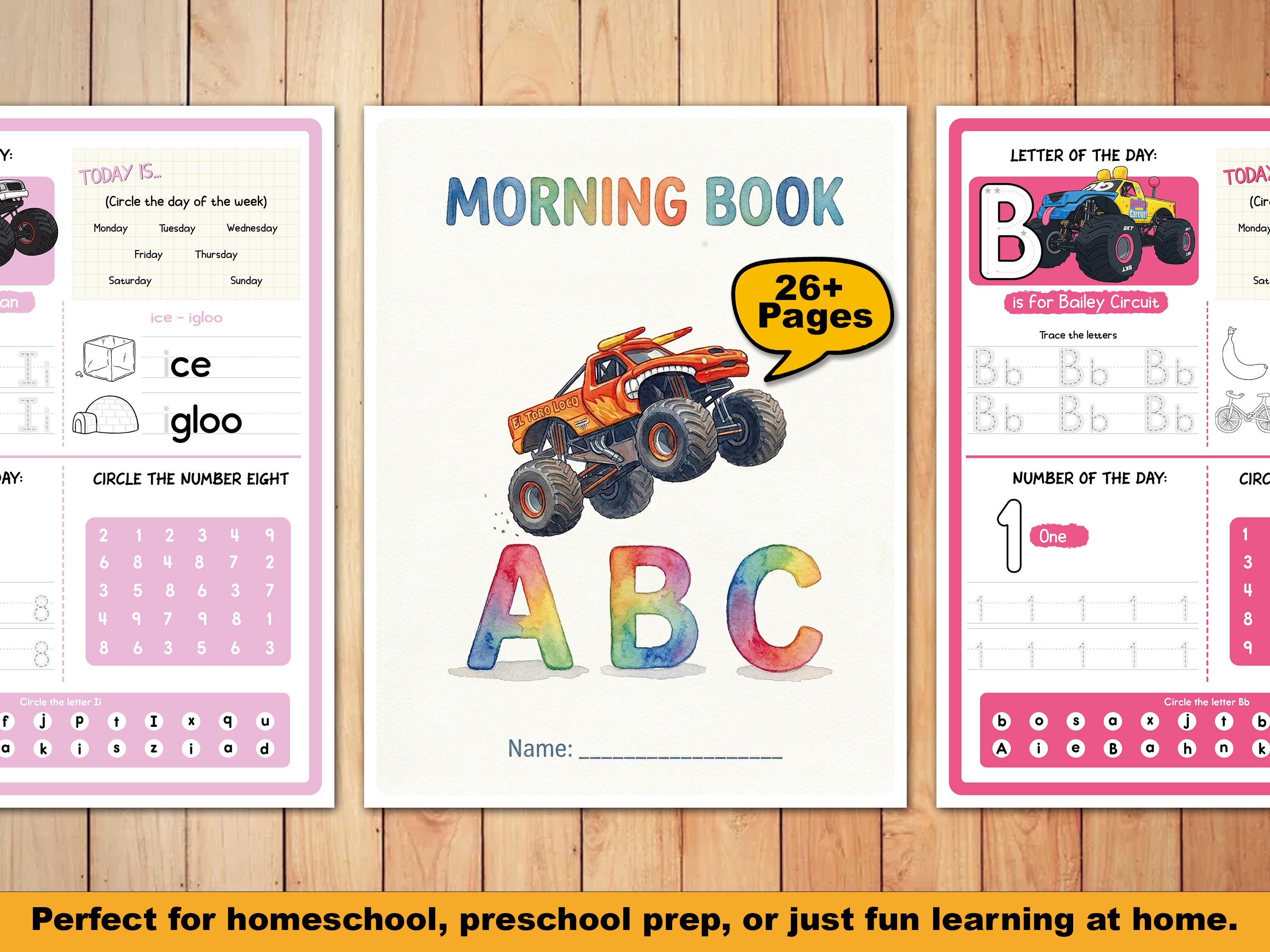 Morning book digital Monster Truck