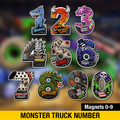Number Magnets for Kids 0-9