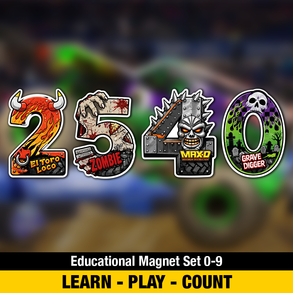 Number Magnets for Kids 0-9