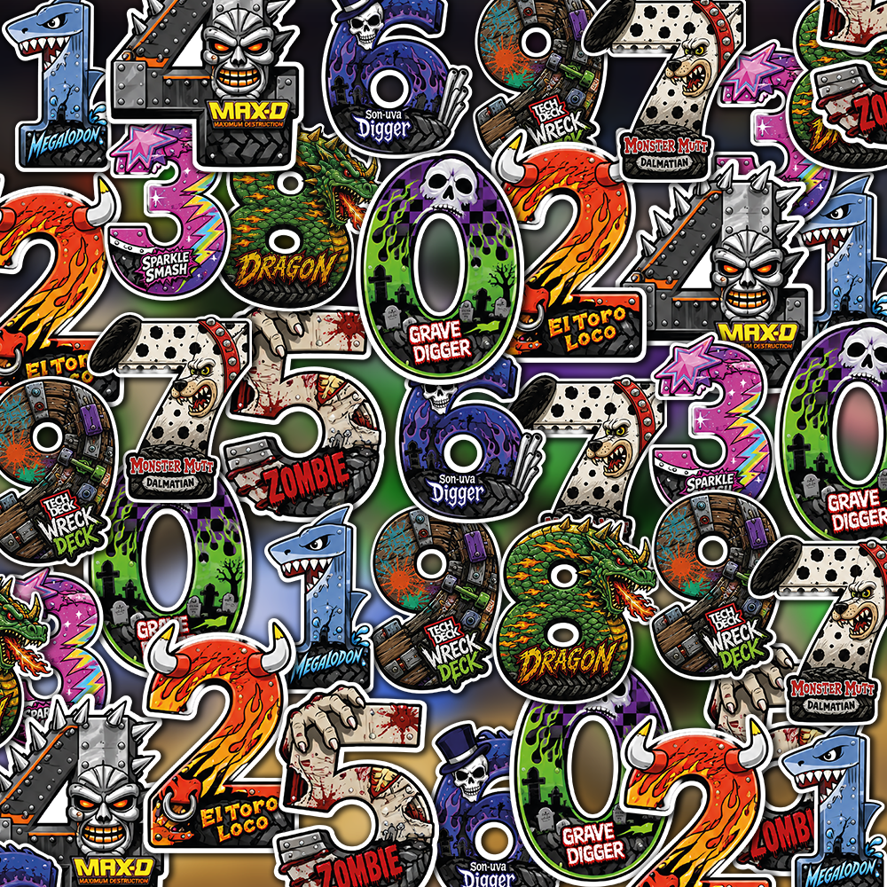 Number Magnets for Kids 0-9