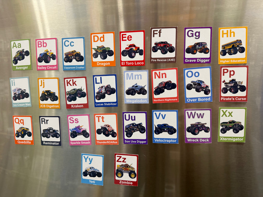 ABC Magnets for Kids | Colorful Magnetic Letters | Fun Alphabet Learning