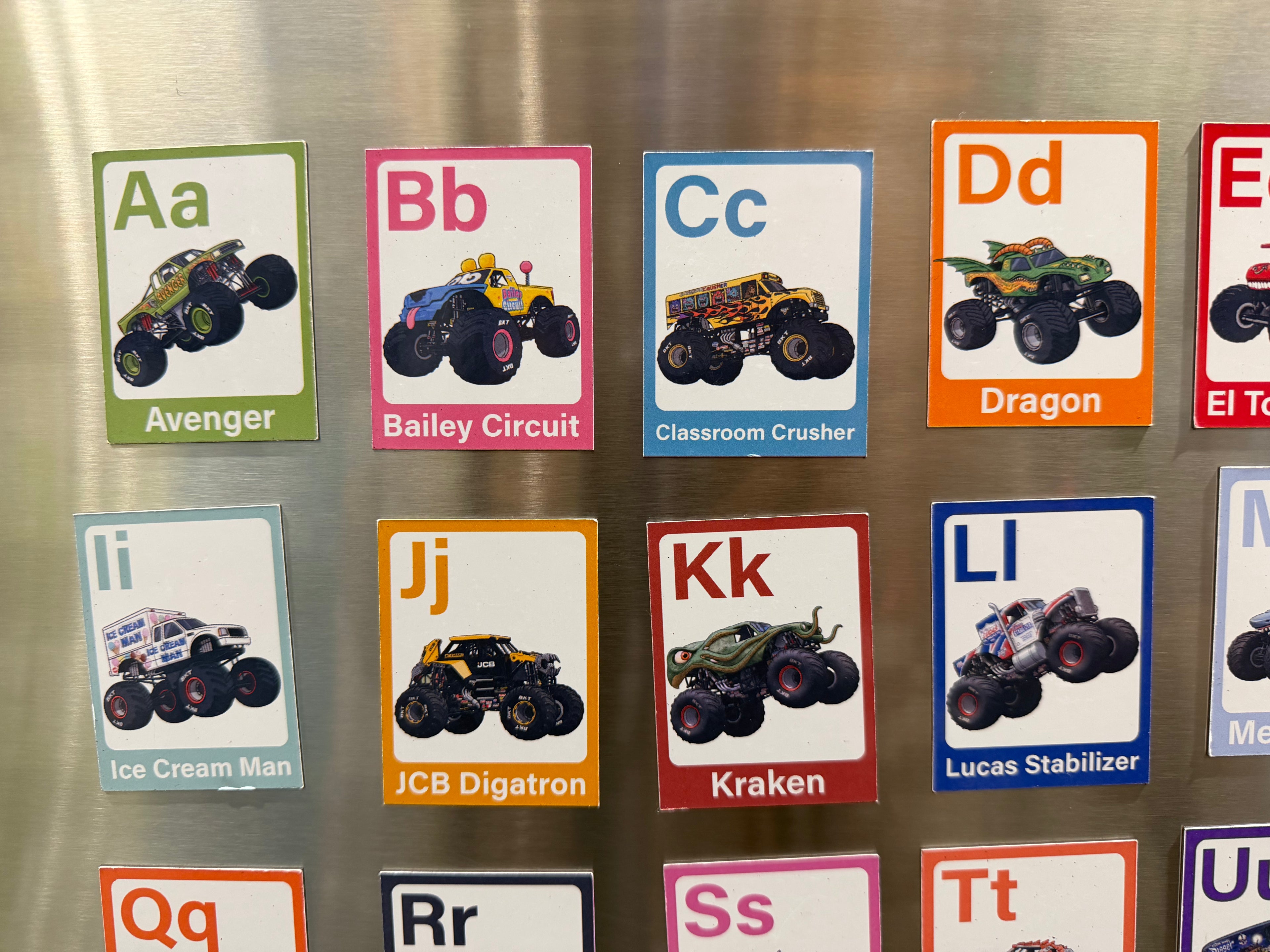 ABC Magnets for Kids | Colorful Magnetic Letters | Fun Alphabet Learning