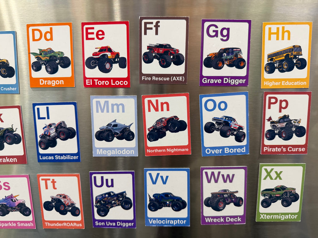 ABC Magnets for Kids | Colorful Magnetic Letters | Fun Alphabet Learning