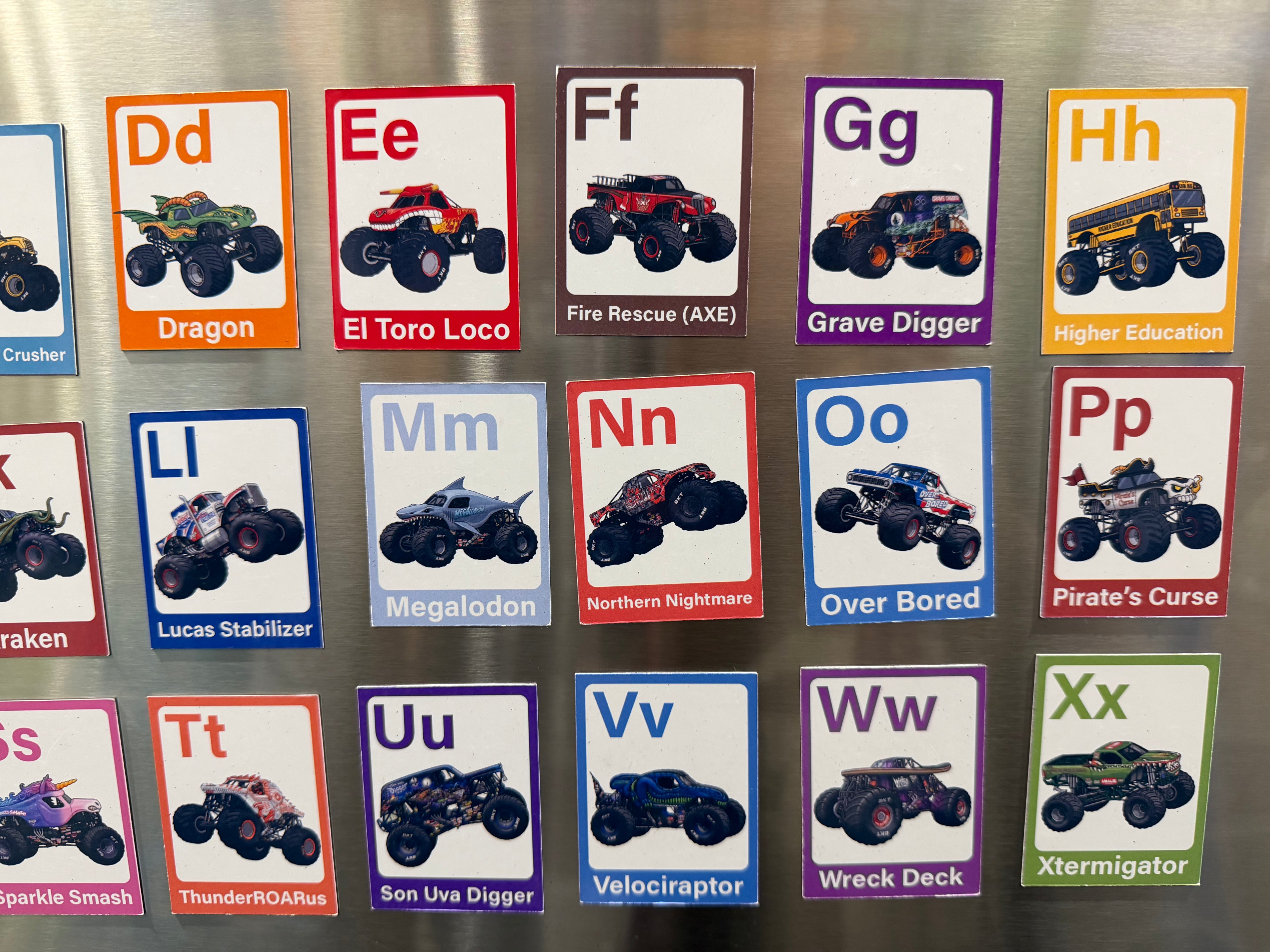 ABC Magnets for Kids | Colorful Magnetic Letters | Fun Alphabet Learning